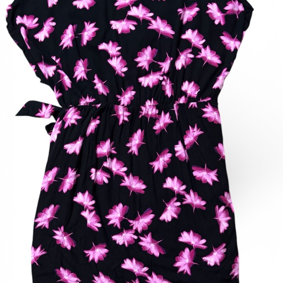 Ava & Viv Pink Floral Wrap Dress - Picture 5 of 7